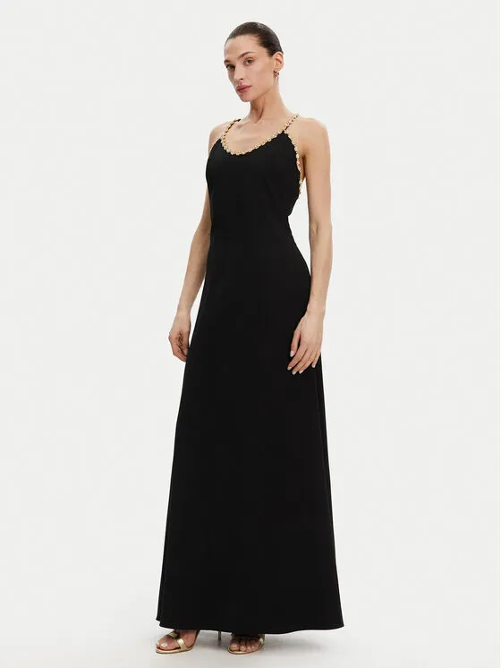 Abendkleid · Schwarz · Maxi