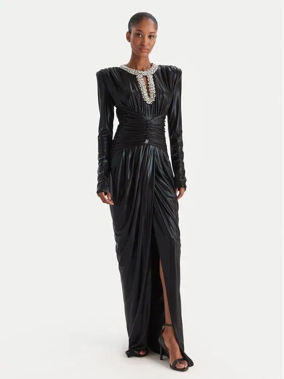 Abendkleid · Schwarz · Maxi