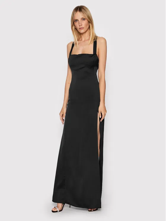 Abendkleid · Schwarz · Maxi