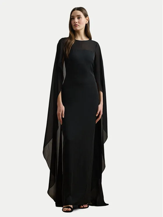 Abendkleid · Schwarz · Maxi