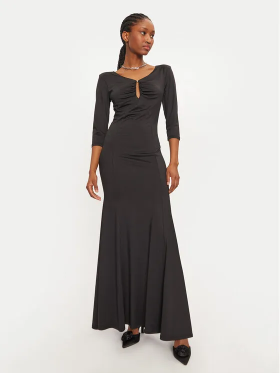 Abendkleid · Schwarz · Maxi