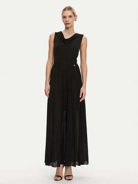 Abendkleid · Schwarz · Maxi