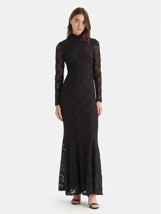 Abendkleid · Schwarz · Maxi