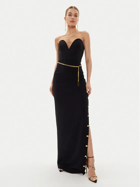 Abendkleid · Schwarz · Maxi