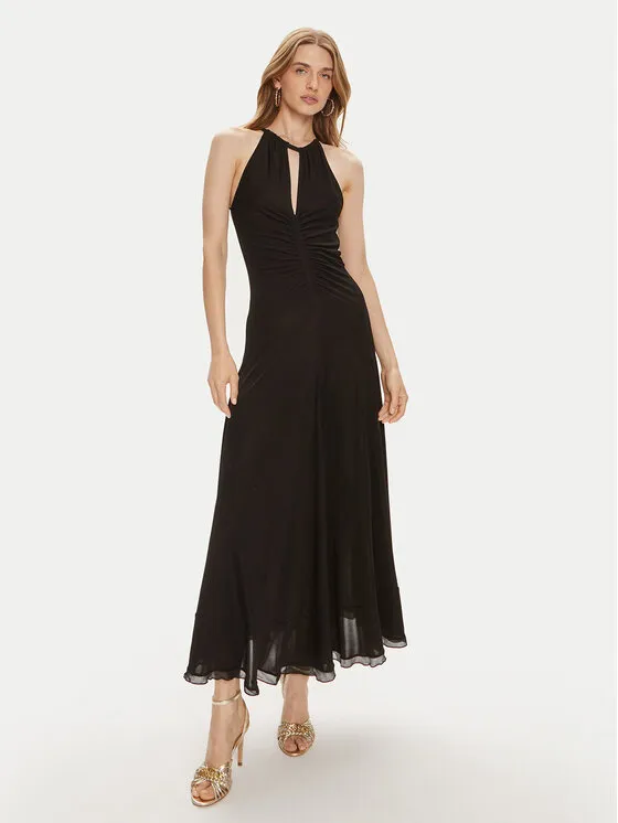 Abendkleid · Schwarz · Maxi