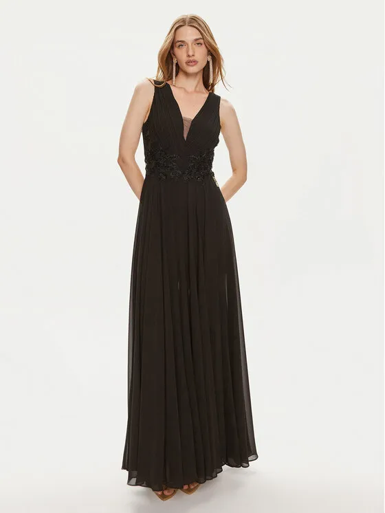 Abendkleid · Schwarz · Maxi