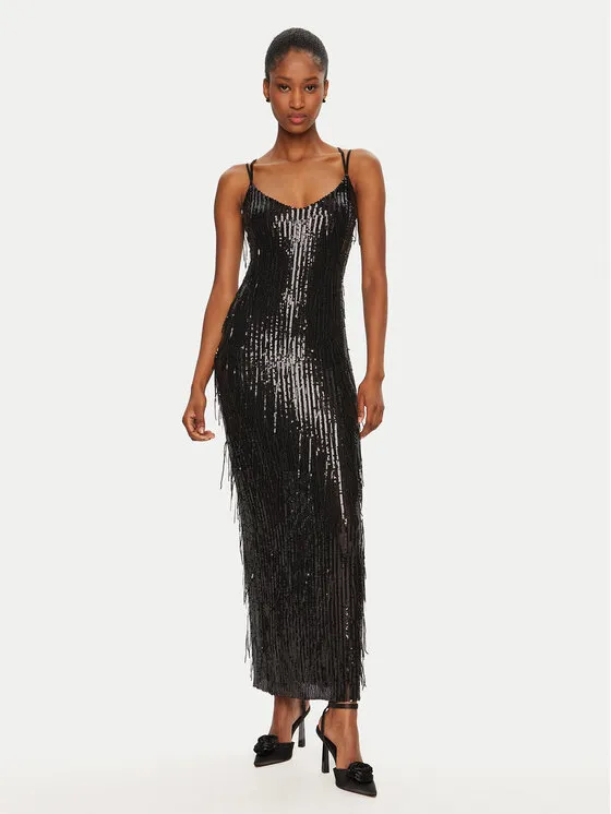 Abendkleid · Schwarz · Maxi