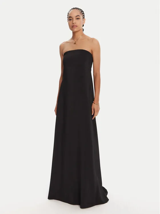 Abendkleid · Schwarz · Maxi
