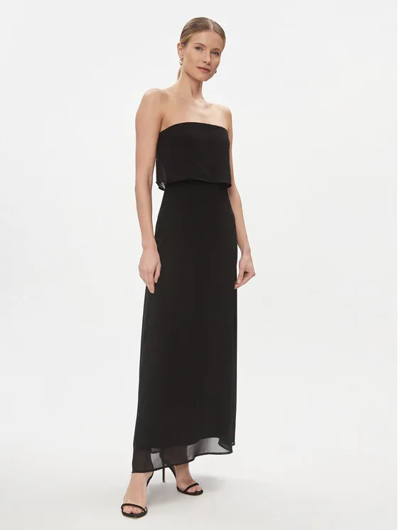 Abendkleid · Schwarz · Maxi