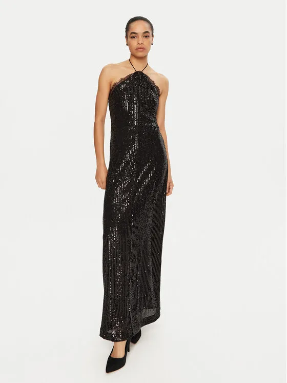 Abendkleid · Schwarz · Maxi