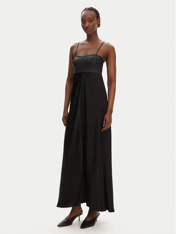 Abendkleid · Schwarz · Maxi