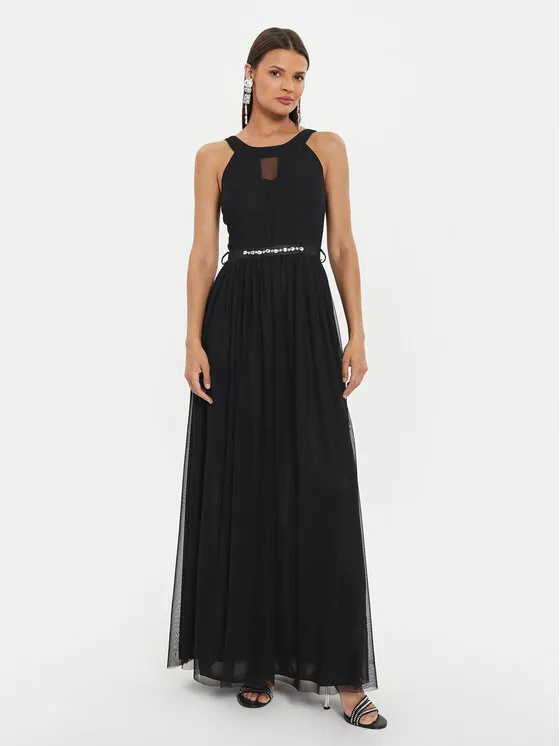 Abendkleid · Schwarz · Maxi