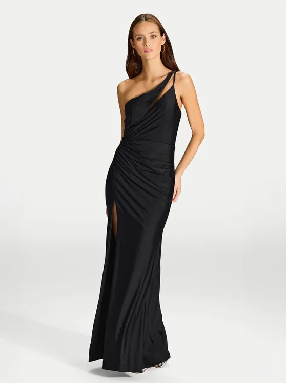 Abendkleid · Schwarz · Maxi