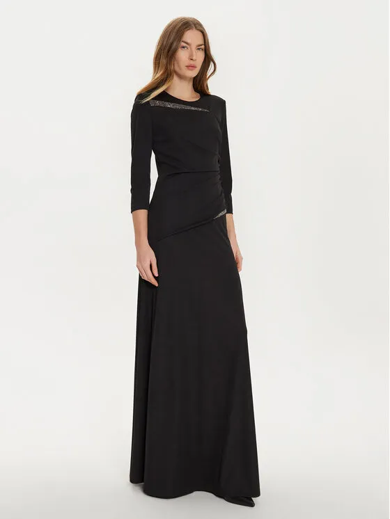 Abendkleid · Schwarz · Maxi