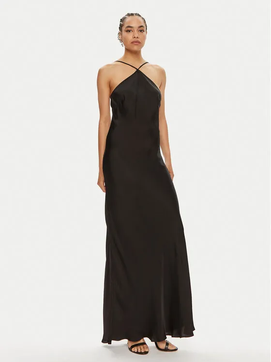 Abendkleid · Schwarz · Maxi
