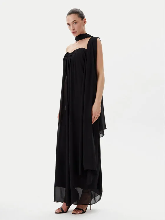 Abendkleid · Schwarz · Maxi