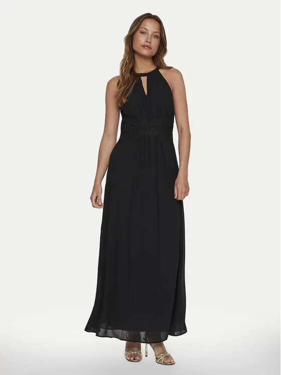 Abendkleid · Schwarz · Maxi