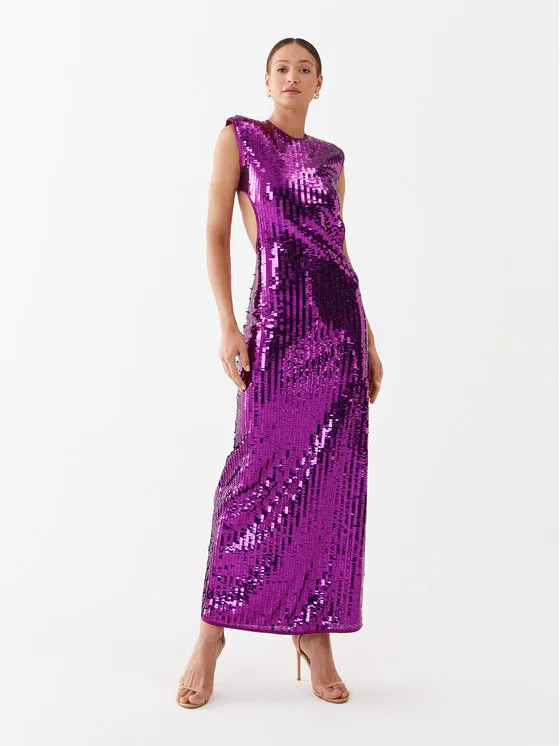 Abendkleid · Violett · Maxi