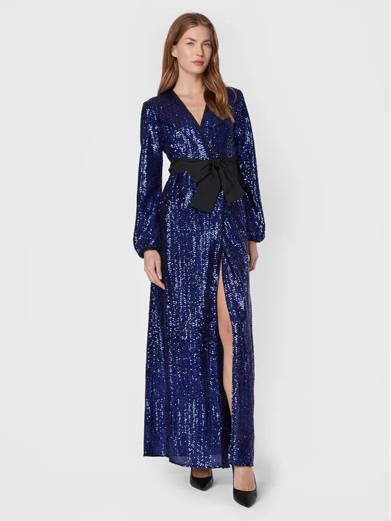 Abendkleid · Violett · Maxi