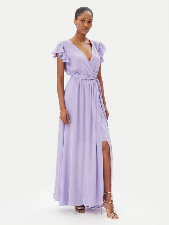 Abendkleid · Violett · Maxi
