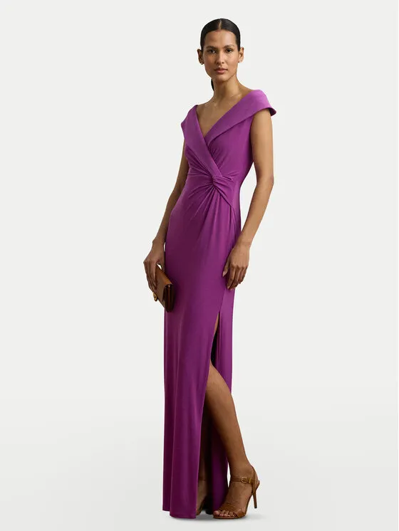 Abendkleid · Violett · Maxi