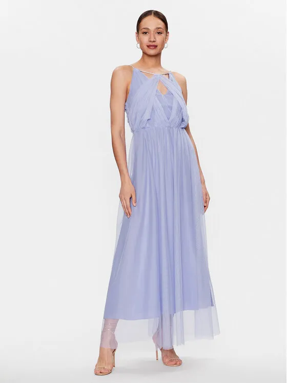 Abendkleid · Violett · Maxi