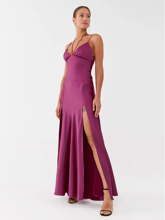 Abendkleid · Violett · Maxi
