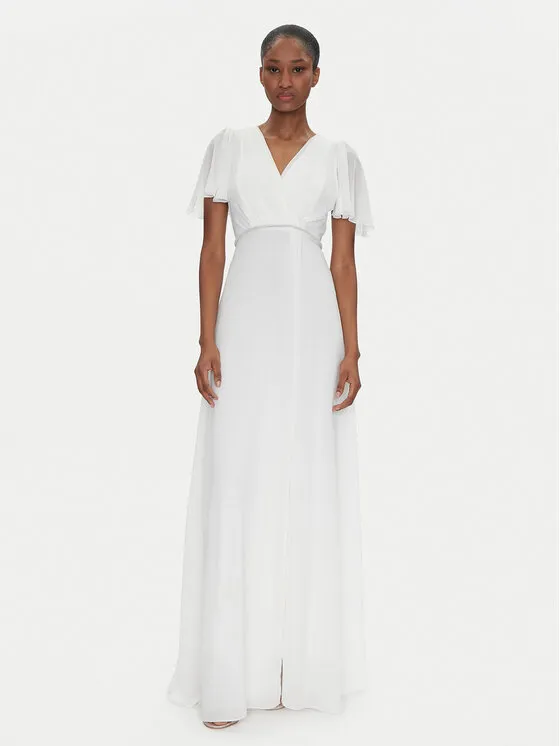 Abendkleid · Weiß · Maxi