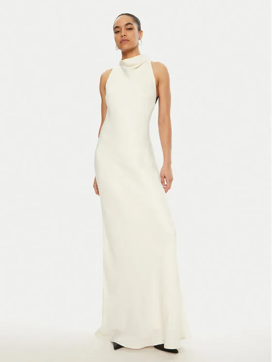 Abendkleid · Weiß · Maxi