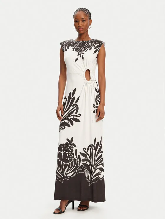 Abendkleid · Weiß · Maxi