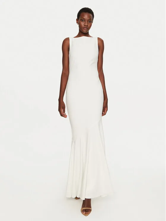 Abendkleid · Weiß · Maxi