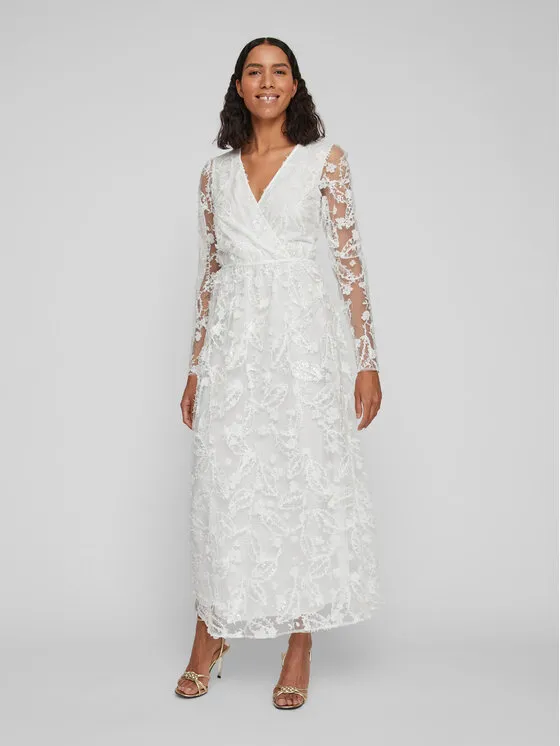 Abendkleid · Weiß · Maxi