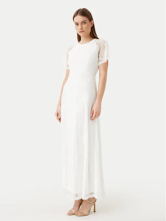 Abendkleid · Weiß · Maxi