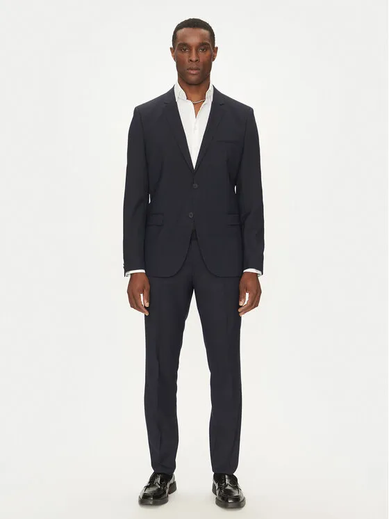 Anzug · Dunkelblau · Extra Slim Fit