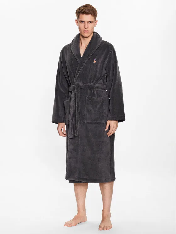 Bademantel · Grau