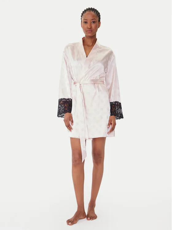 Bademantel · Rosa