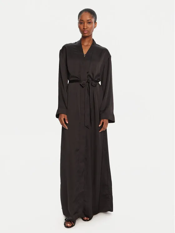 Bademantel · Schwarz