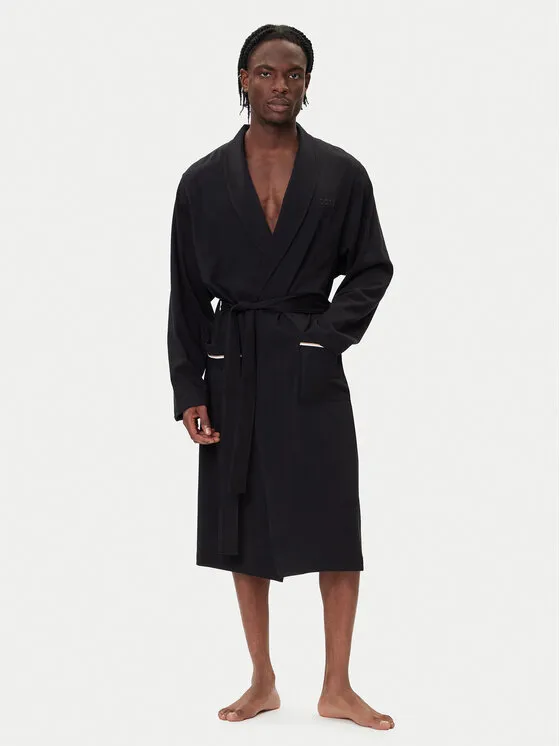 Bademantel · Schwarz
