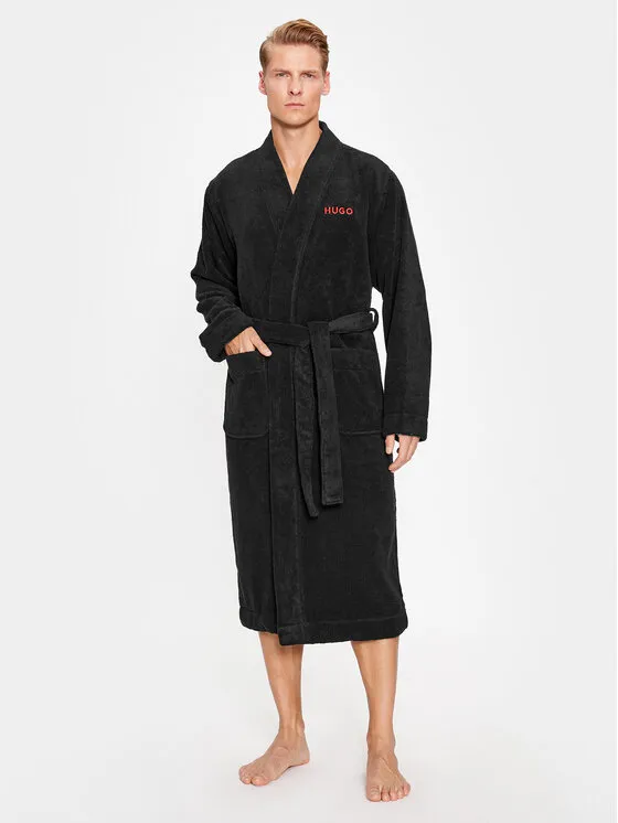 Bademantel · Schwarz