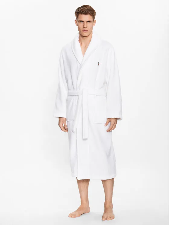 Bademantel · Weiß