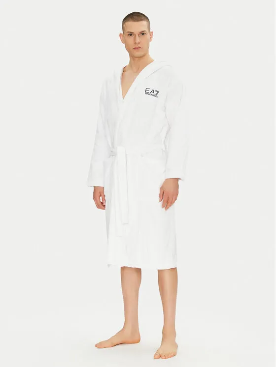 Bademantel · Weiß