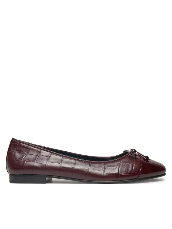 Ballerinas · Dunkelrot