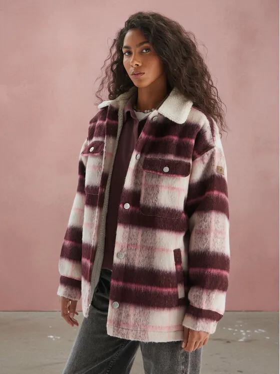 Übergangsjacke · Dunkelrot