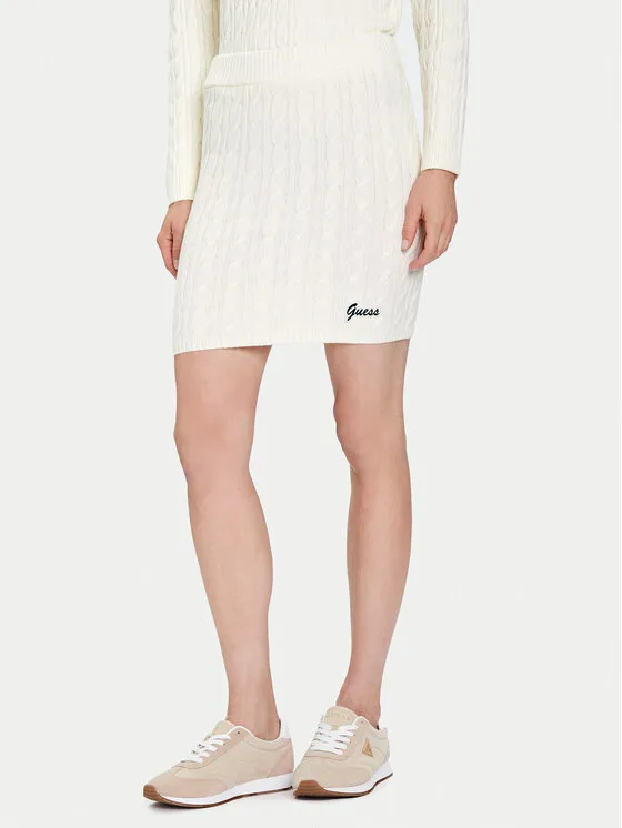 Bleistiftrock · Beige · Mini