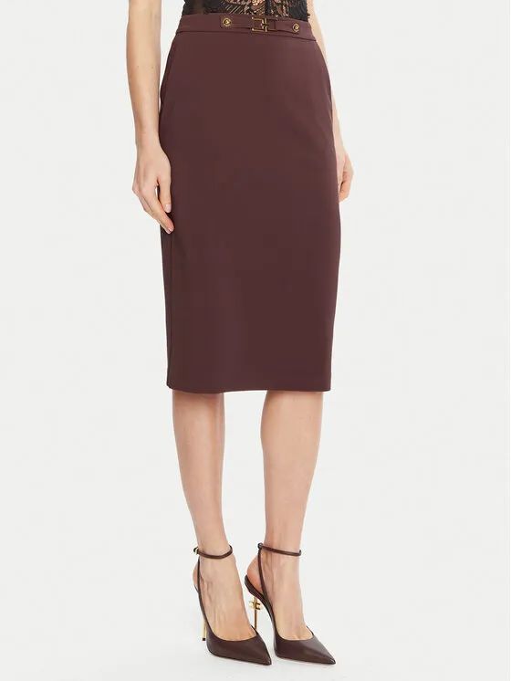 Bleistiftrock · Dunkelrot