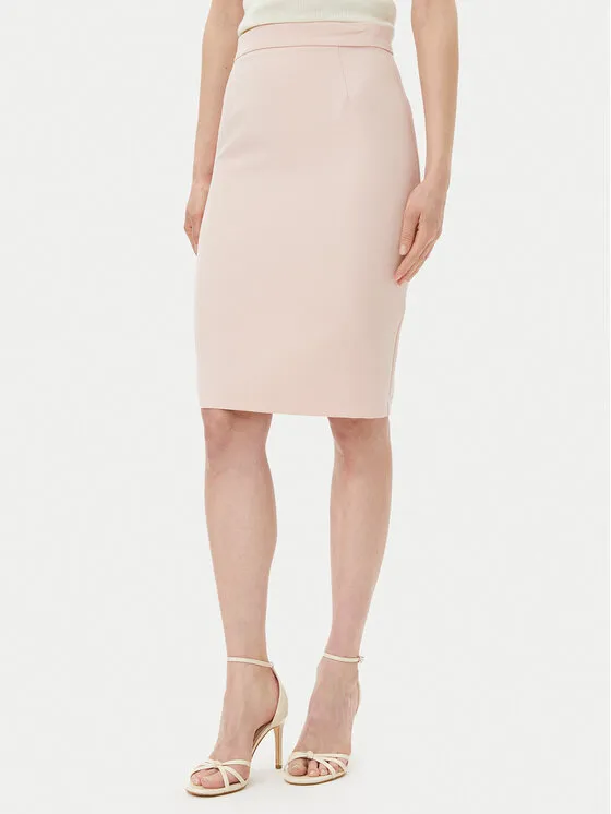 Bleistiftrock · Rosa