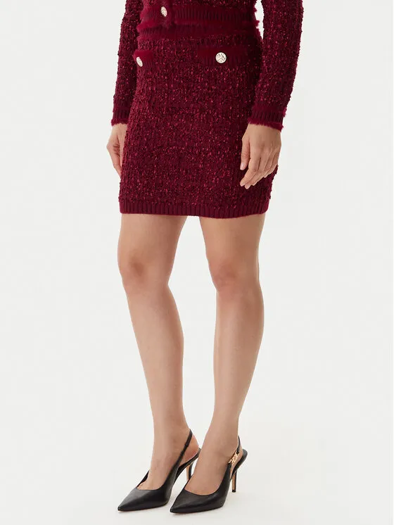 Bleistiftrock · Rot · Mini