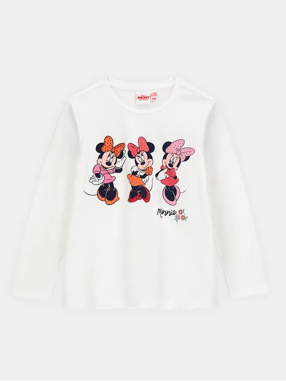Bluse · Minnie Maus · Weiß
