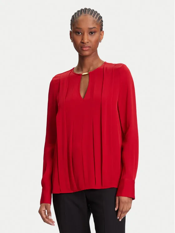 Bluse · Rot
