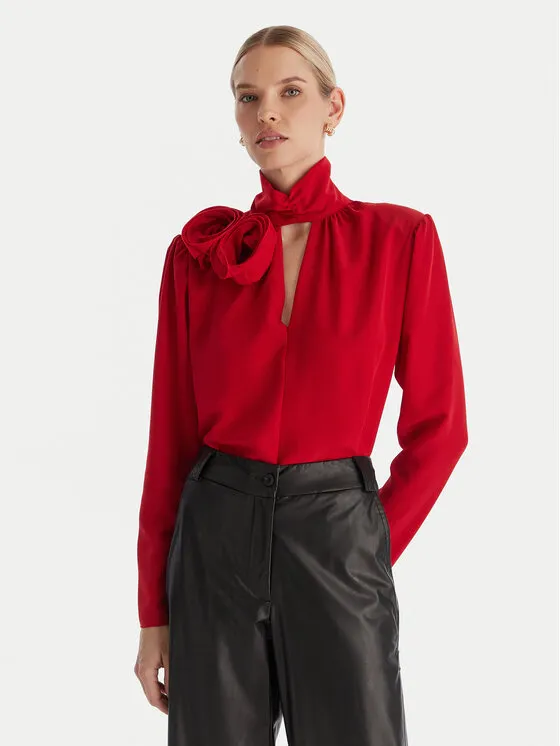 Bluse · Rot